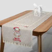Traversă de masă cu motive de Crăciun - 5325 - Traversă de masă cu motive de Crăciun - 5325