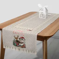 Traversă de masă cu motive de Crăciun - 5327 - Traversă de masă cu motive de Crăciun - 5327