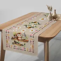 Față de masă decorativă cu motive de Paște - 4078 - Față de masă decorativă cu motive de Paște - 4078