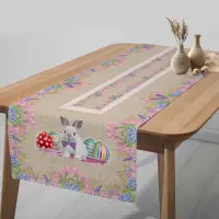 Față de masă decorativă cu motive de Paște - 4082 - Față de masă decorativă cu motive de Paște - 4082