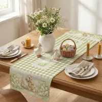 Față de masă decorativă cu motive de Paște - 5427 - Față de masă decorativă cu motive de Paște - 5427