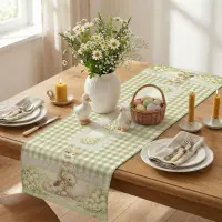 Față de masă decorativă cu motive de Paște - 5428 - Față de masă decorativă cu motive de Paște - 5428