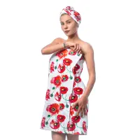 Set turban cu imprimat M4 - Set turban cu imprimat M4
