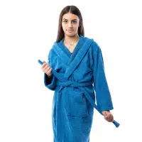 Halat tineret “Elegance” - Albastru de mare - 2729 | Halat tineret “Elegance” - Albastru de mare - 2729