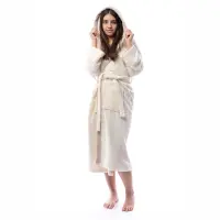 Tineresc Halat Maer - Crema - 2784 | Tineresc Halat Maer - Crema - 2784