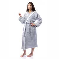 Tineresc Halat Maer - Gri - 2763 | Tineresc Halat Maer - Gri - 2763