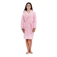 Halat pentru tineret VIS - Roz - model - 1 - Halat pentru tineret VIS - Roz - model - 1